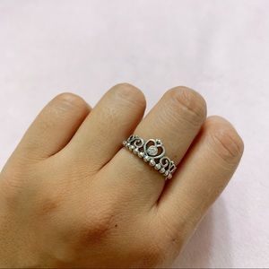 🦋Pandora Princess Crown Ring